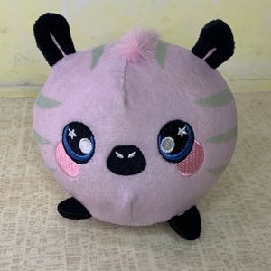 Squeezamals Pink Zebra Beverly Hills Teddy Bear Co. 2020 Plush